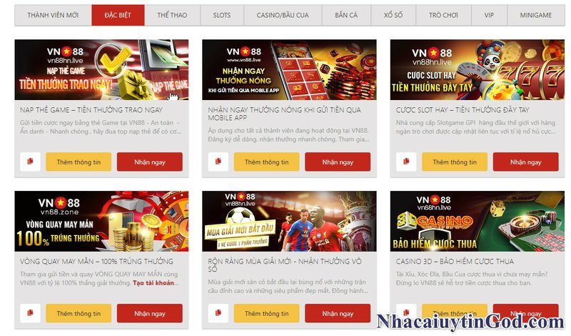 VN88 - Cổng game trực tuyến tặng tiền của người Việt
